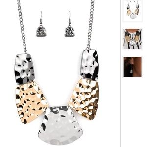 Paparazzi Necklace / Earrring set